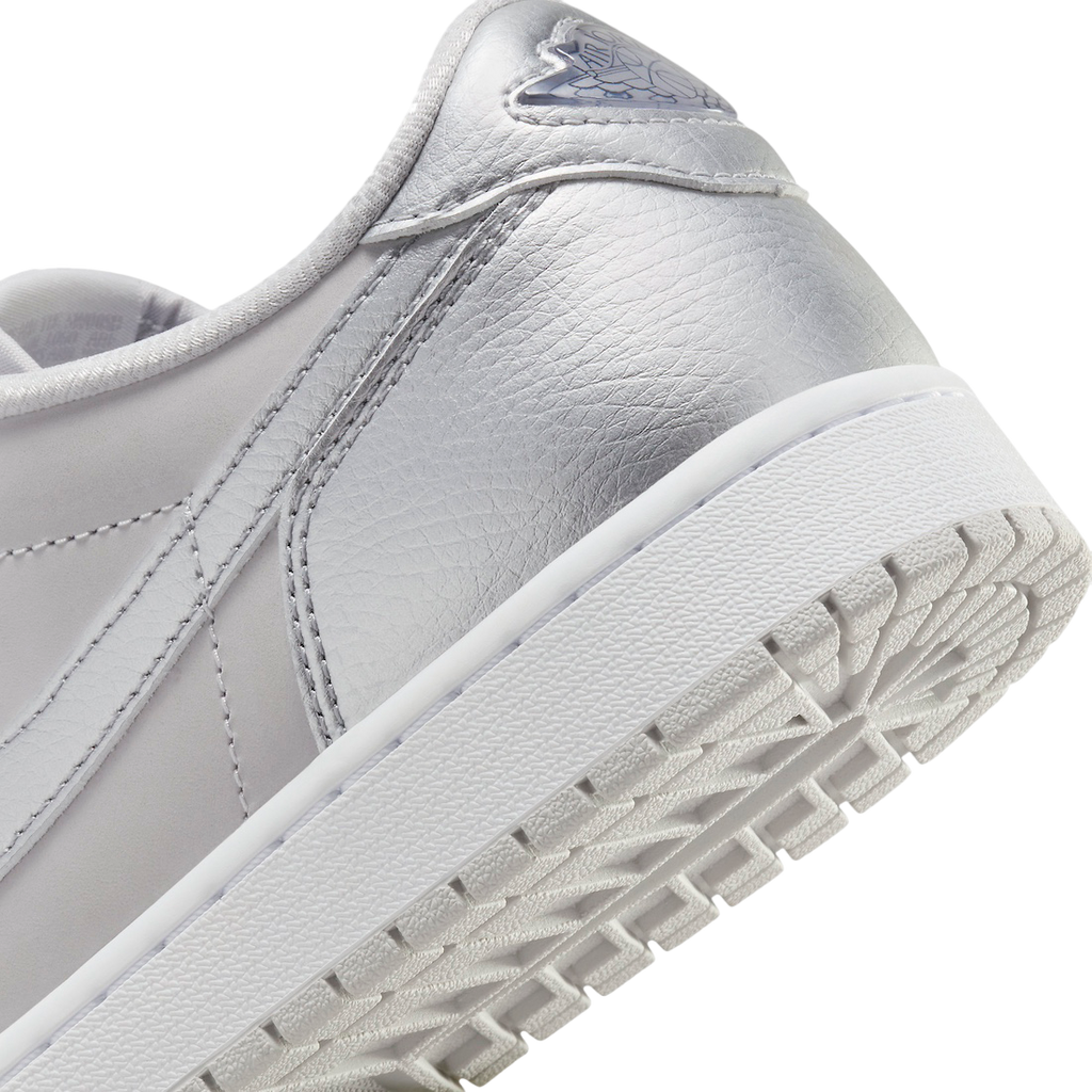 Air Jordan 1 Low OG Metallic Silver - Image 8