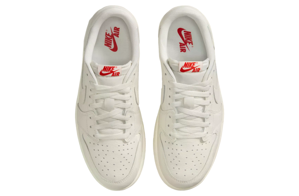 Air Jordan 1 Low OG Sail / University Red - Image 4