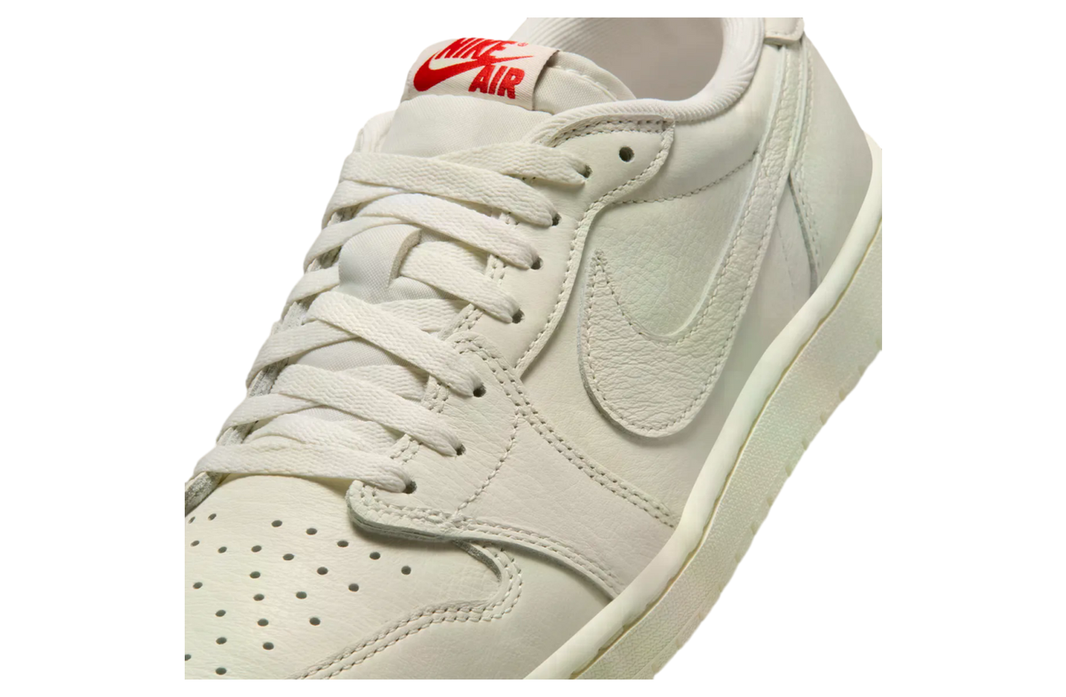 Air Jordan 1 Low OG Sail / University Red - Image 7