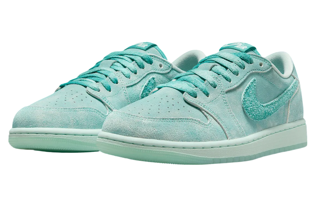 Air Jordan 1 Low OG WMNS Washed Teal / Igloo - Image 2