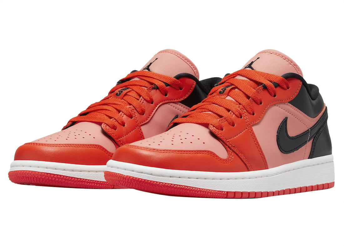 Air Jordan 1 Low Orange Black - Image 2