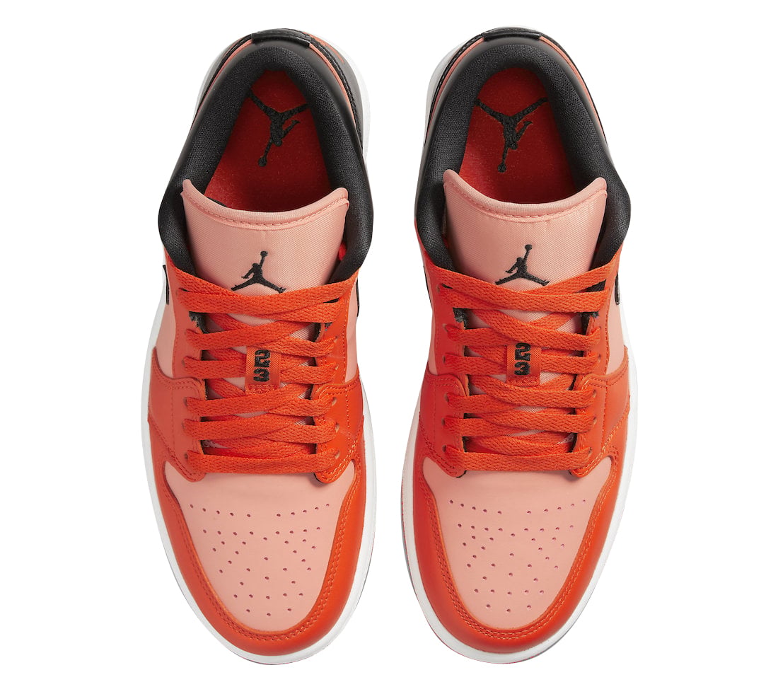 Air Jordan 1 Low Orange Black - Image 4