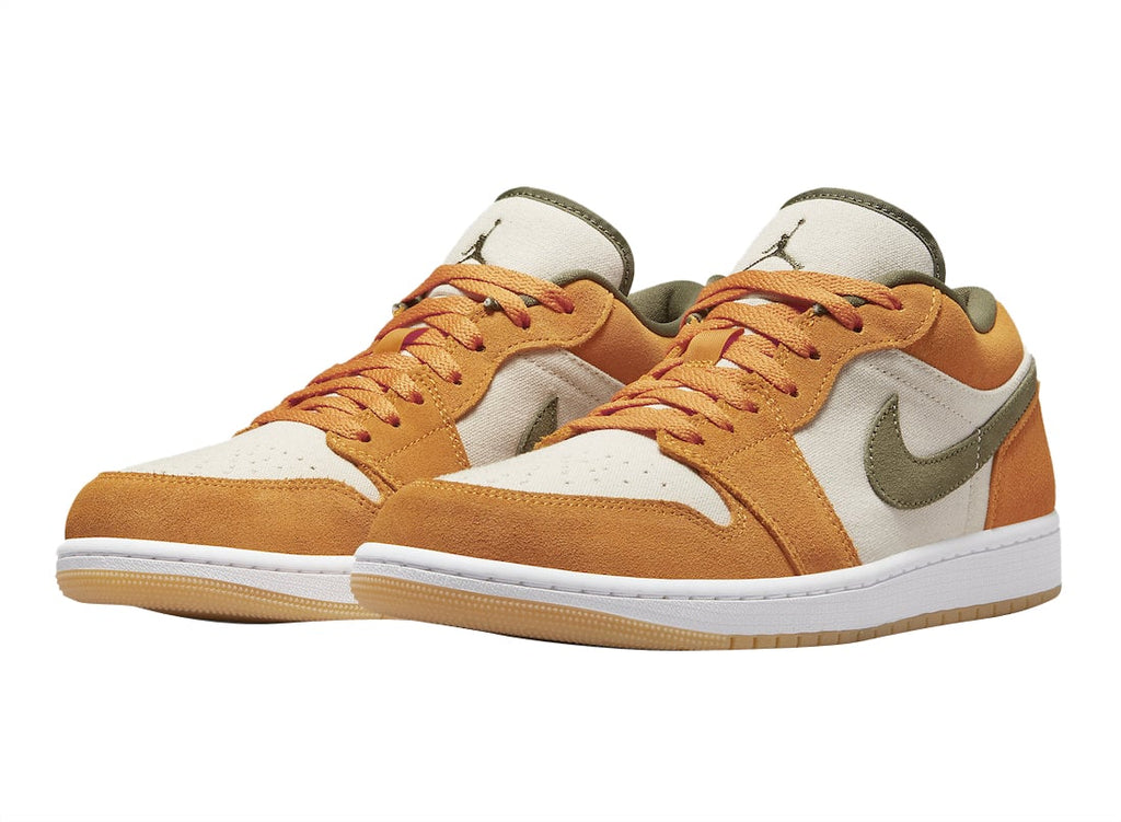 Air Jordan 1 Low Orange Olive - Image 2