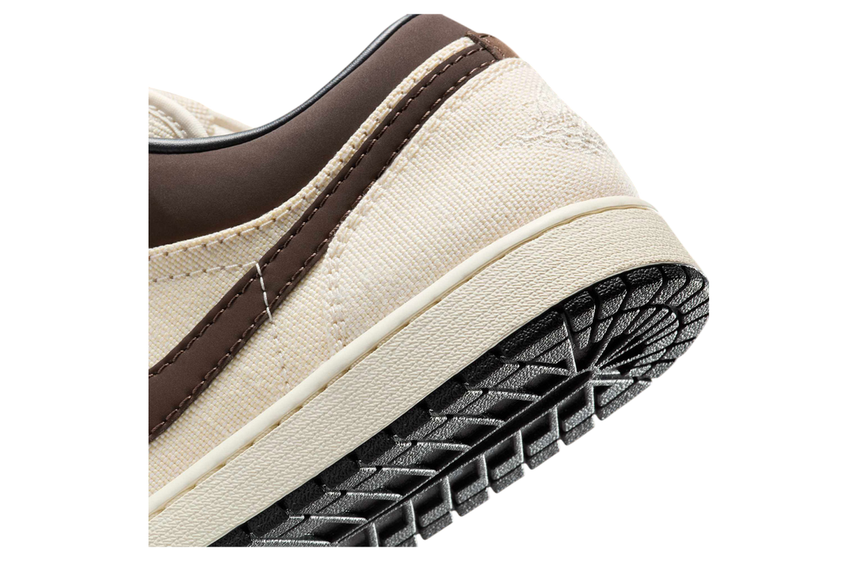 Air Jordan 1 Low Pale Ivory / Baroque Brown - Image 8