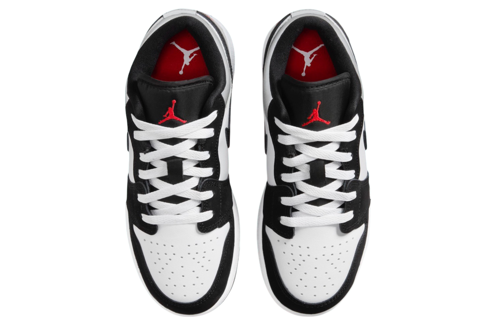 Air Jordan 1 Low Panda Toe White / Black - Image 5