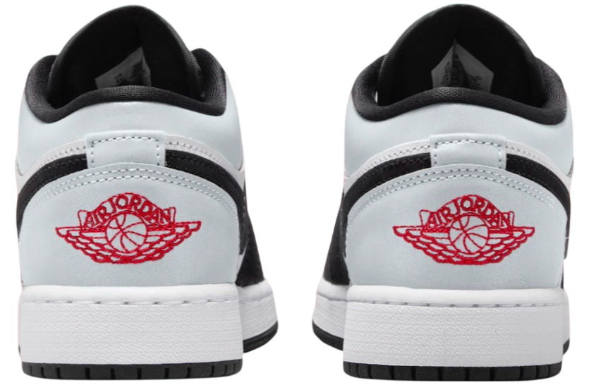 Air Jordan 1 Low Panda Toe White / Black - Image 6