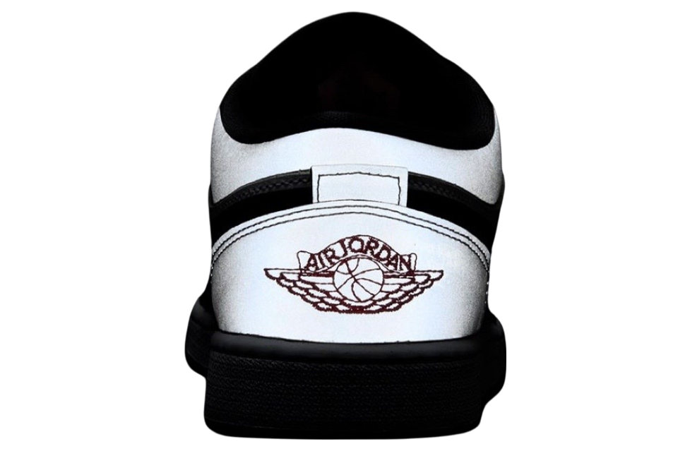 Air Jordan 1 Low Panda Toe White / Black - Image 7