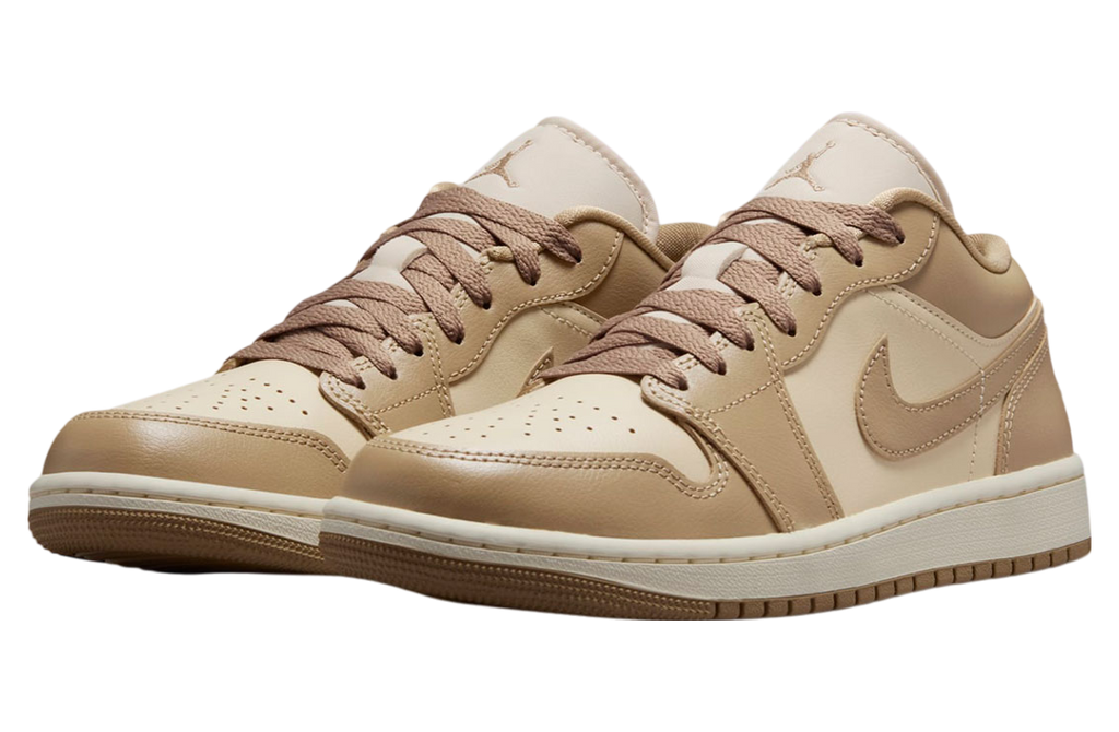 Air Jordan 1 Low Rattan / Desert Camo - Image 2