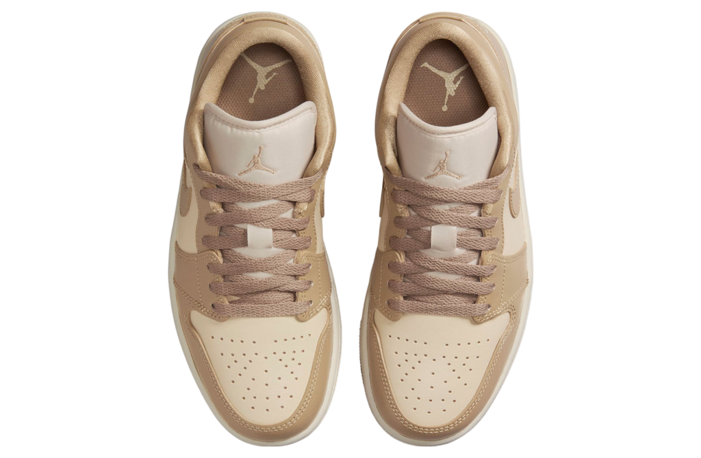 Air Jordan 1 Low Rattan / Desert Camo - Image 4