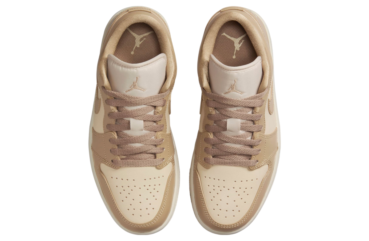 Air Jordan 1 Low Rattan / Desert Camo - Image 4