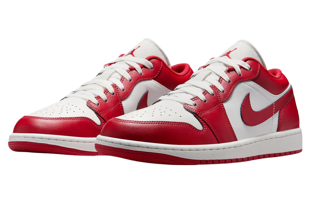 Air Jordan 1 Low Red / White - Image 2