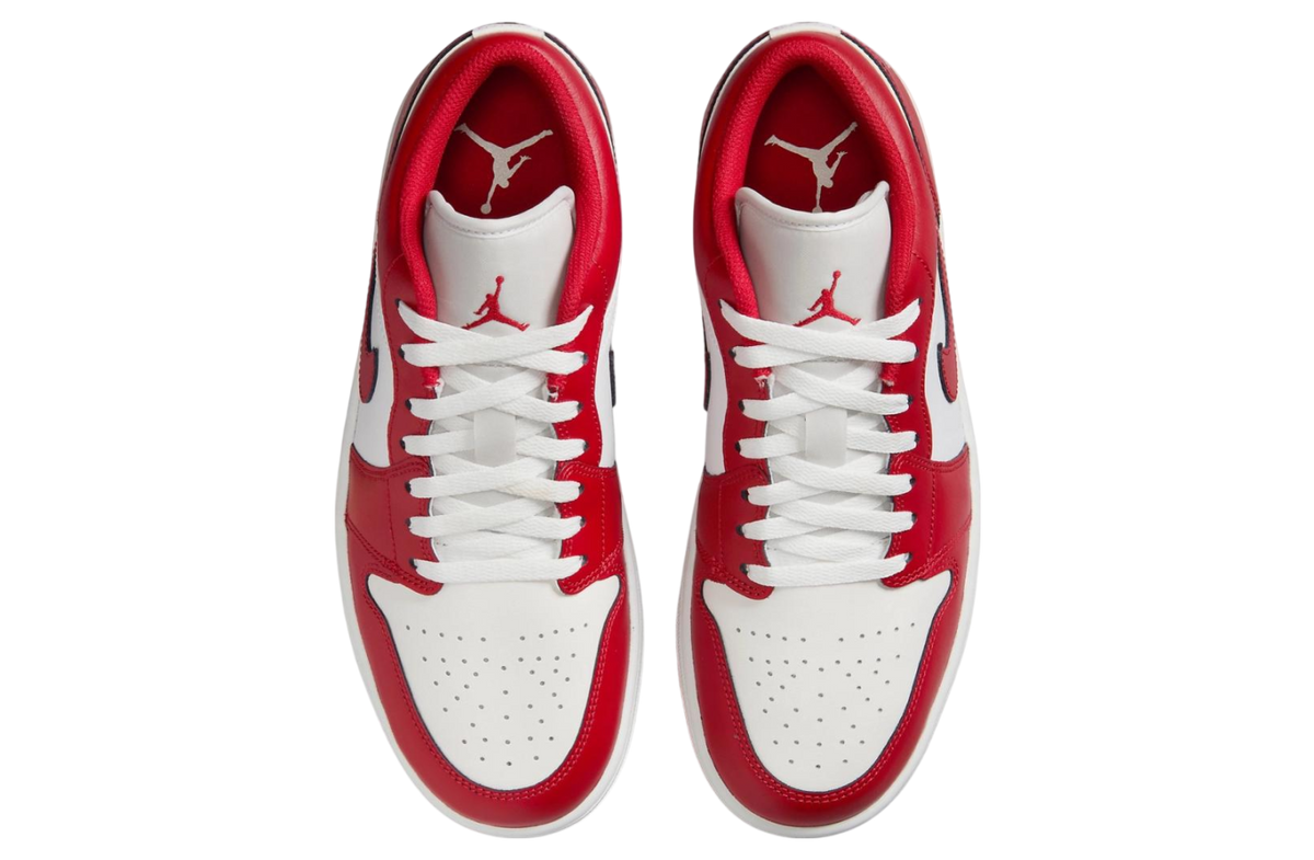 Air Jordan 1 Low Red / White - Image 4