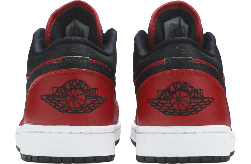 Air Jordan 1 Low Reverse Bred Gym Red / Black - Image 4