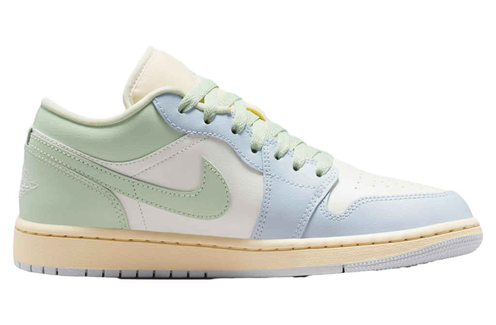 Air Jordan 1 Low Sail / Aura - Image 4