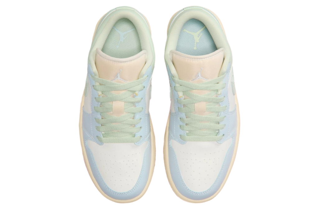 Air Jordan 1 Low Sail / Aura - Image 5