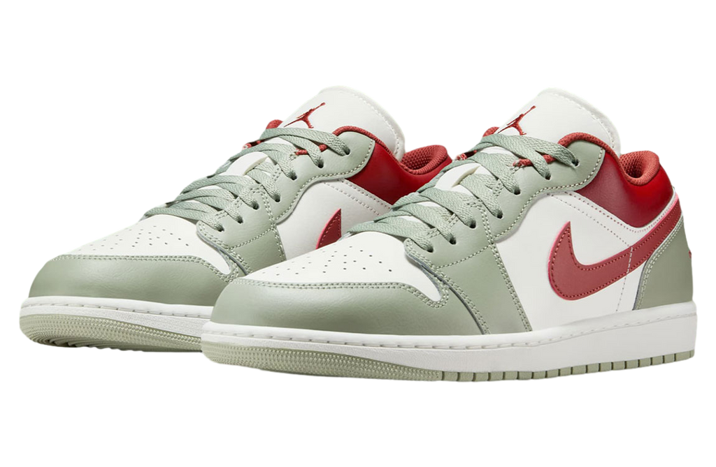 Air Jordan 1 Low Sail / Jade Horizon - Image 2
