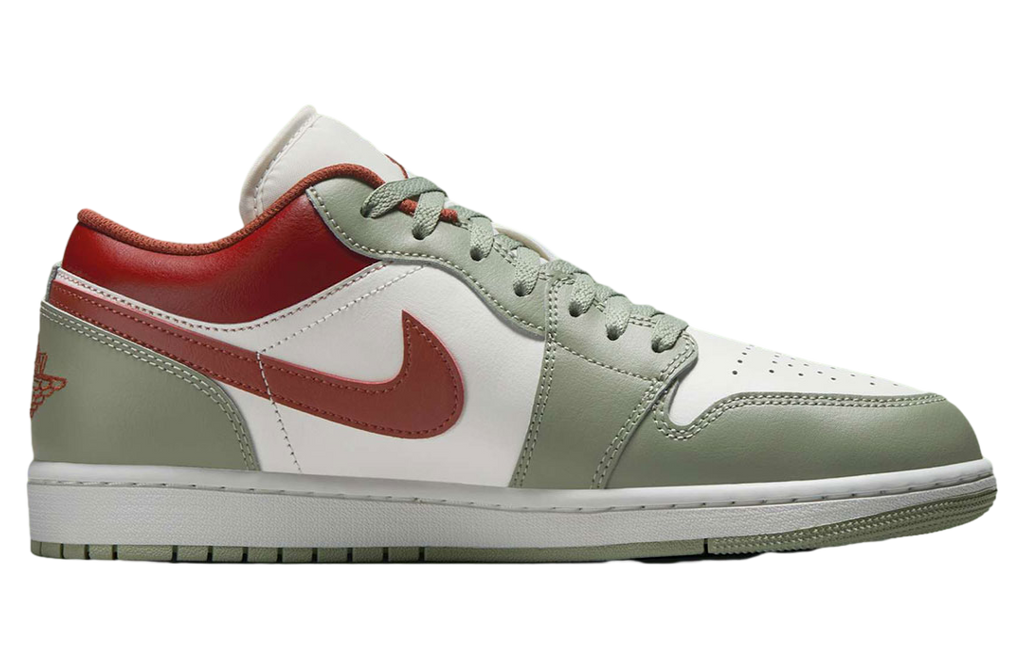 Air Jordan 1 Low Sail / Jade Horizon - Image 3