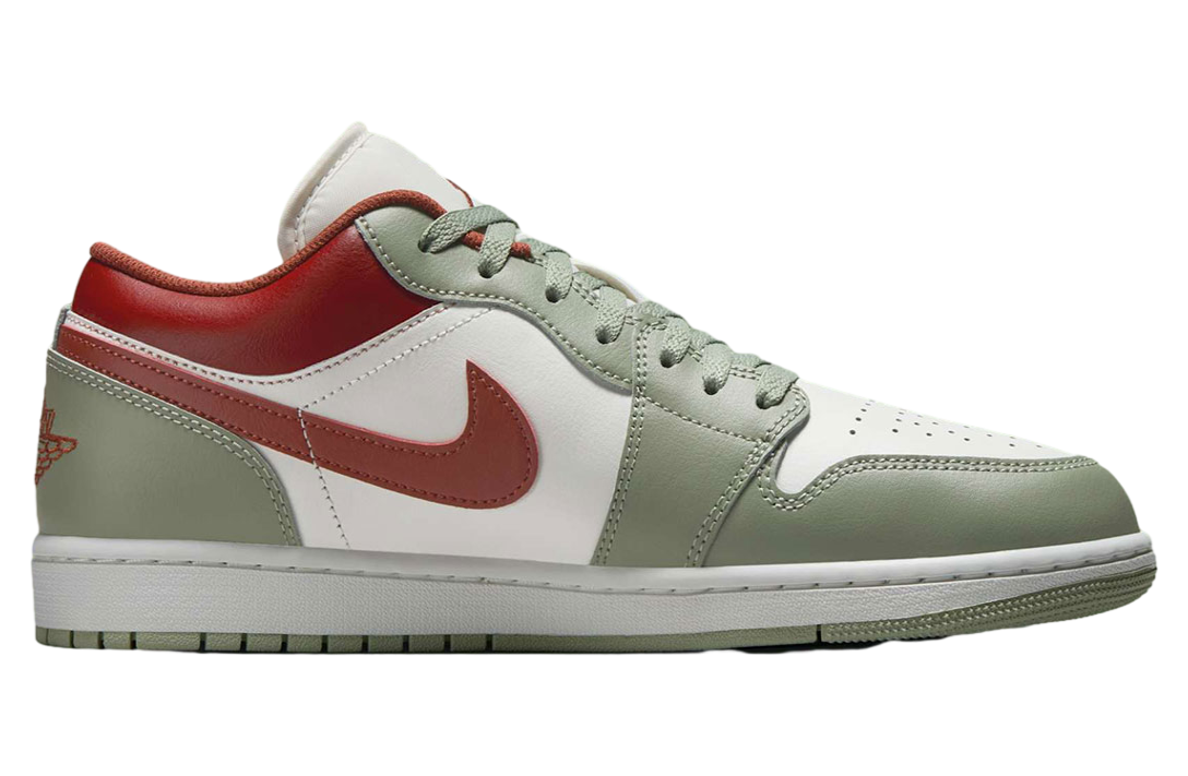 Air Jordan 1 Low Sail / Jade Horizon - Image 3