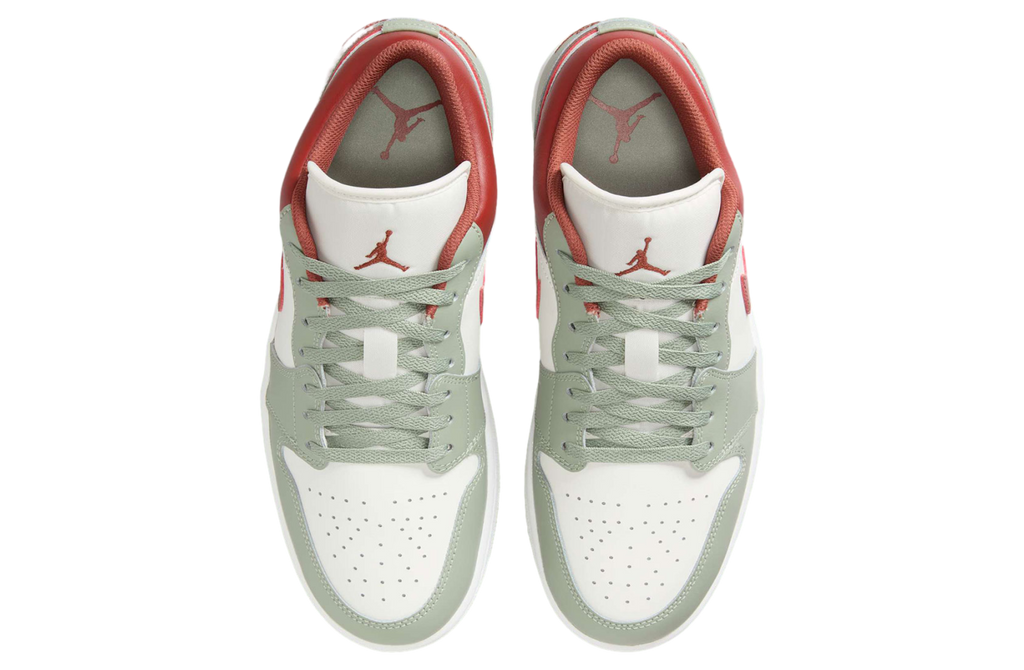 Air Jordan 1 Low Sail / Jade Horizon - Image 4
