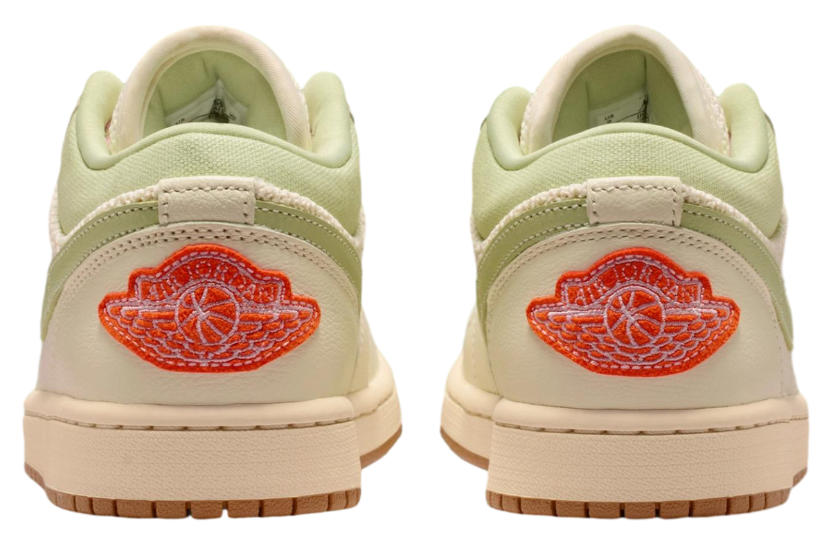 Air Jordan 1 Low Sail / Olive Aura - Image 4