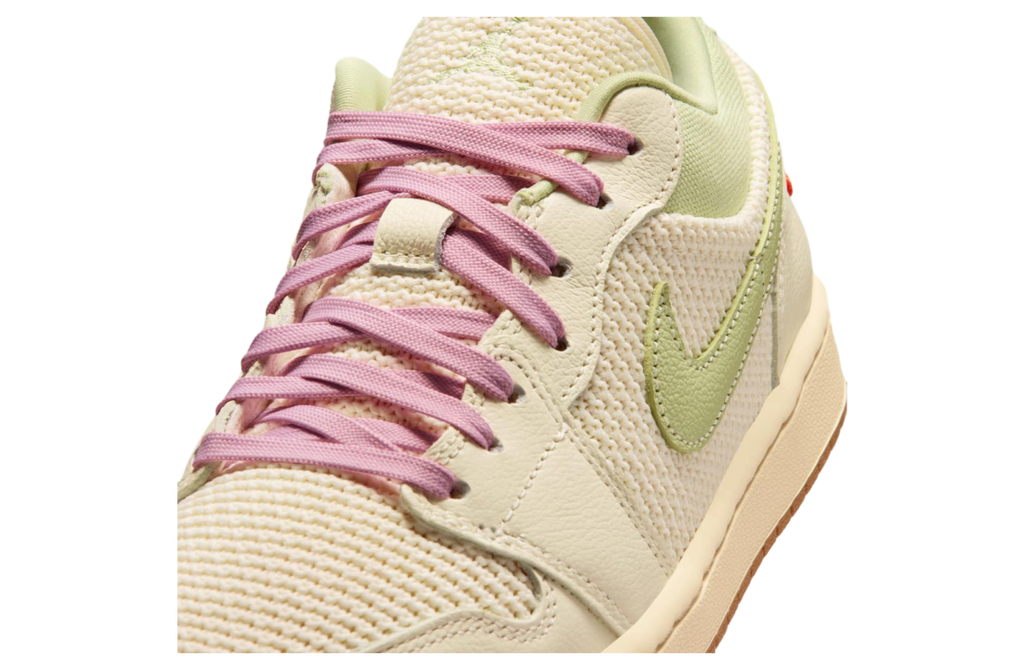 Air Jordan 1 Low Sail / Olive Aura - Image 5