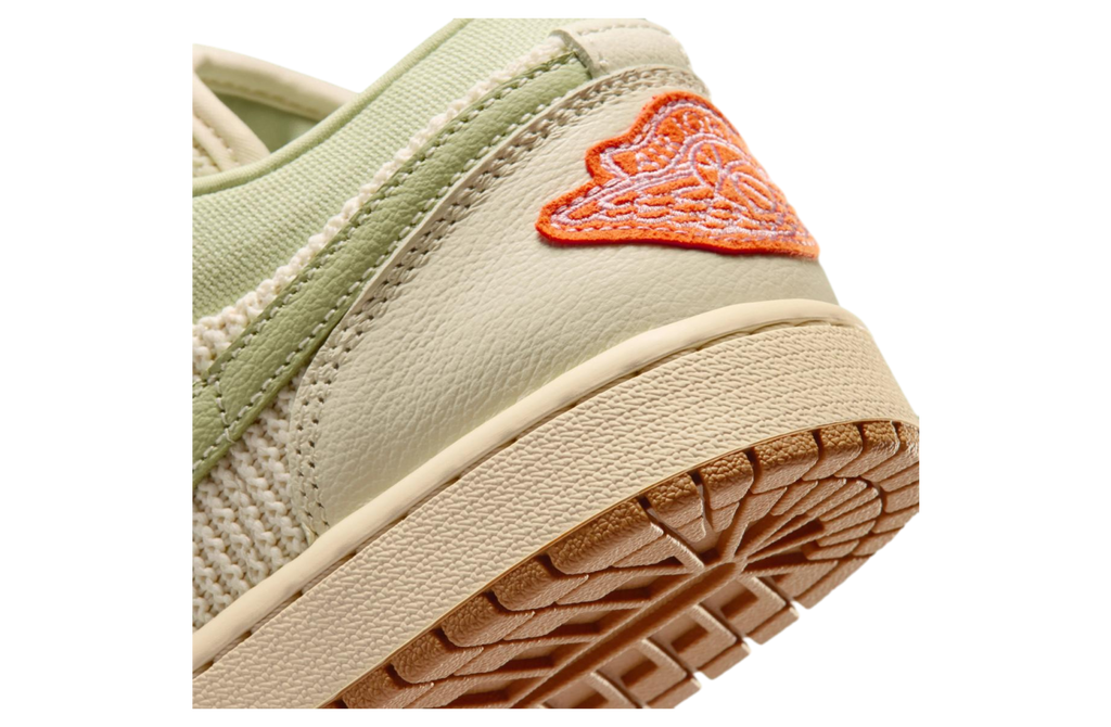 Air Jordan 1 Low Sail / Olive Aura - Image 6