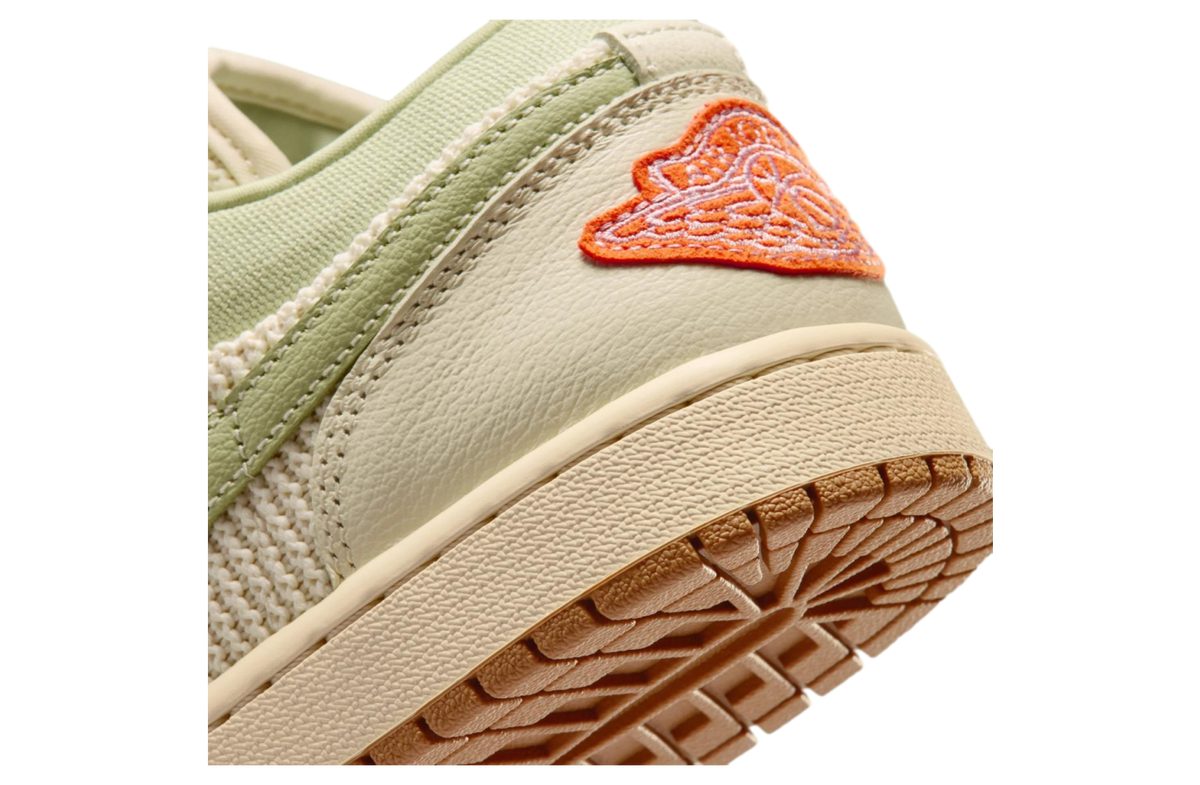 Air Jordan 1 Low Sail / Olive Aura - Image 6