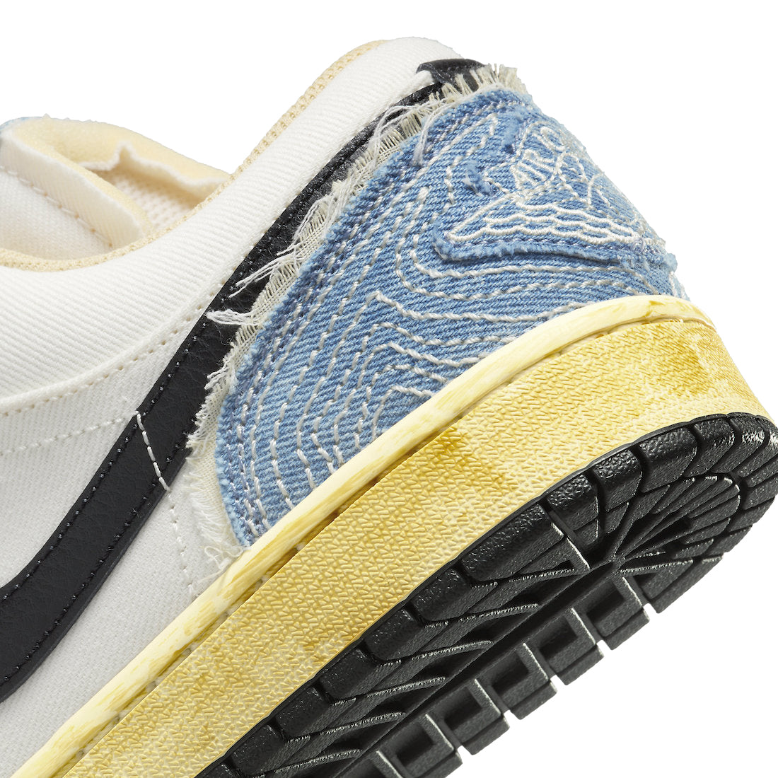 Air Jordan 1 Low Sashiko Denim - Image 8
