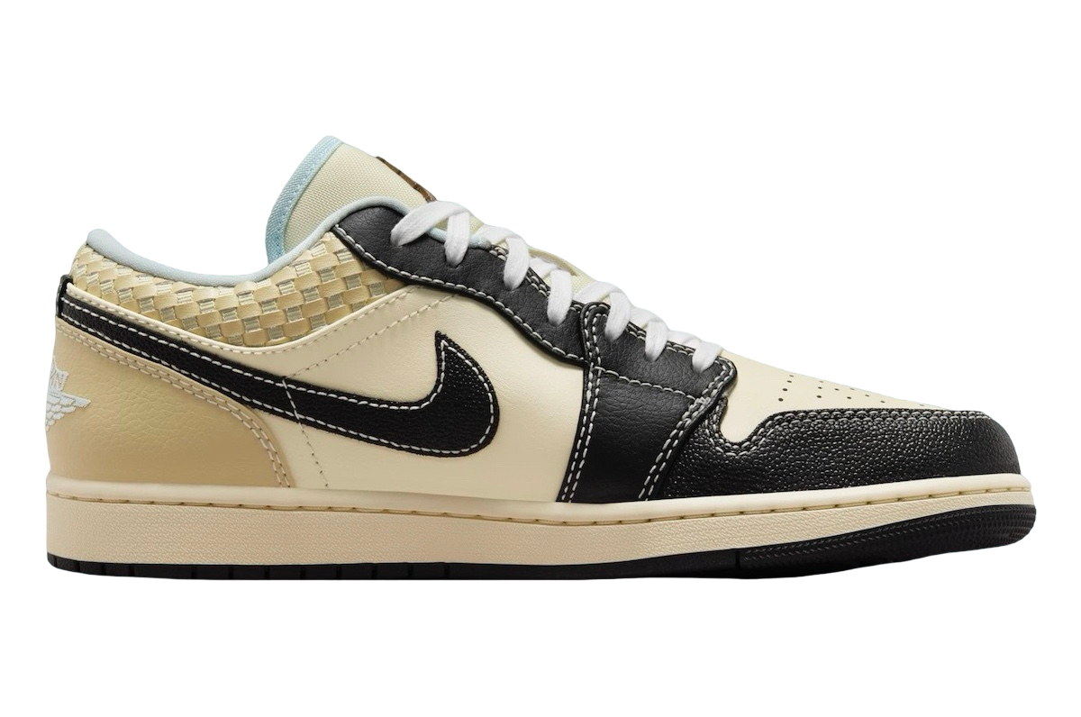 Air Jordan 1 Low SE Coconut Milk / Black - Image 5