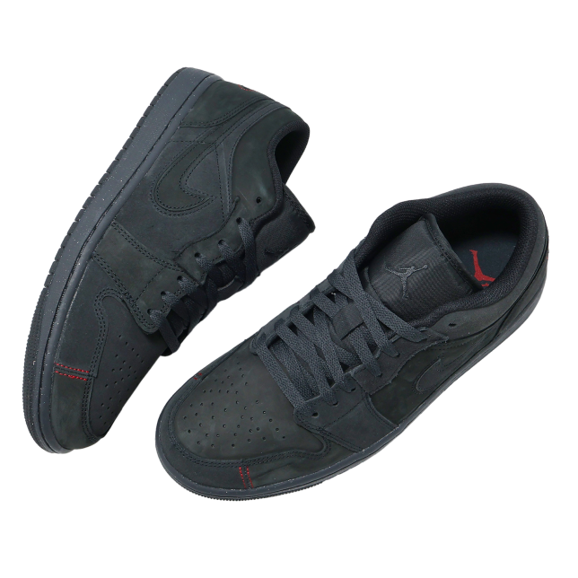 Air Jordan 1 Low SE Craft Dark Smoke Grey / Varsity Red - Image 6