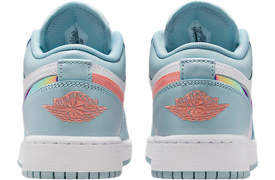 Air Jordan 1 Low SE GS Ocean Bliss / White - Image 6