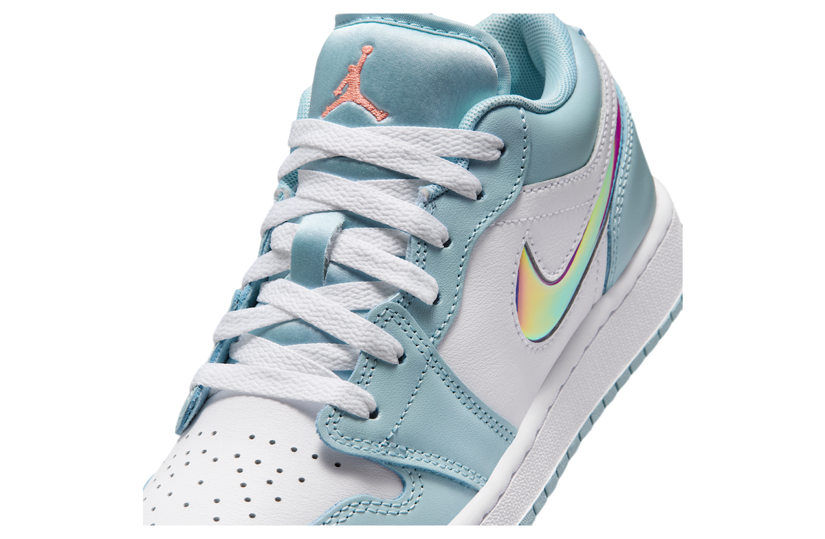 Air Jordan 1 Low SE GS Ocean Bliss / White - Image 7