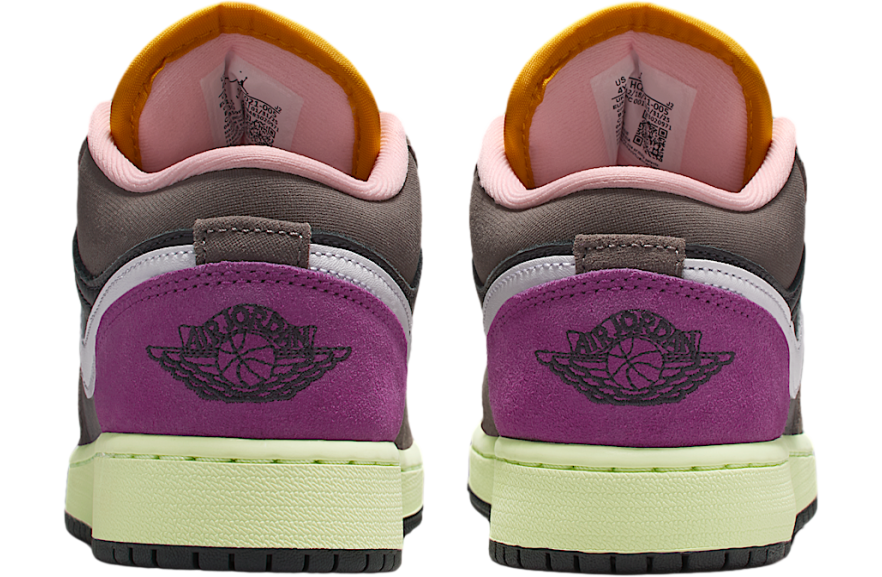 Air Jordan 1 Low SE GS Oil Grey / Cave Stone - Image 6