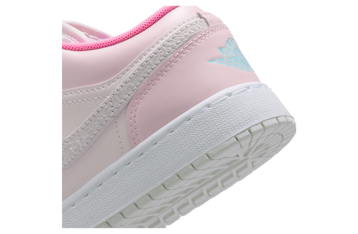 Air Jordan 1 Low SE GS Pink Bloom / Pearl Pink - Image 8