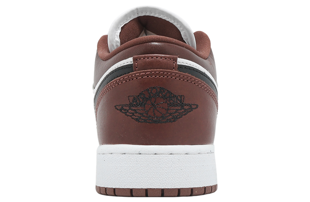 Air Jordan 1 Low SE GS White / Black / Dark Pony - Image 3