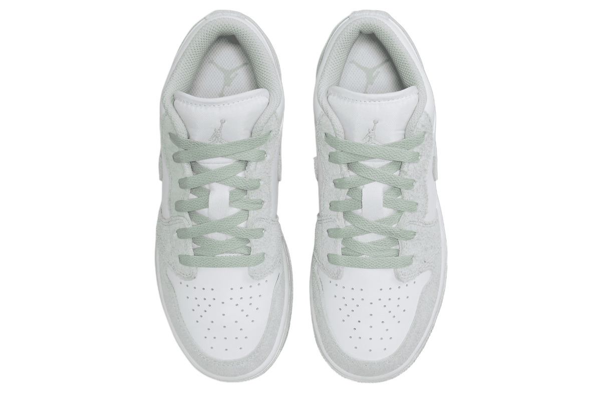 Air Jordan 1 Low SE GS White / Seafoam - Image 4