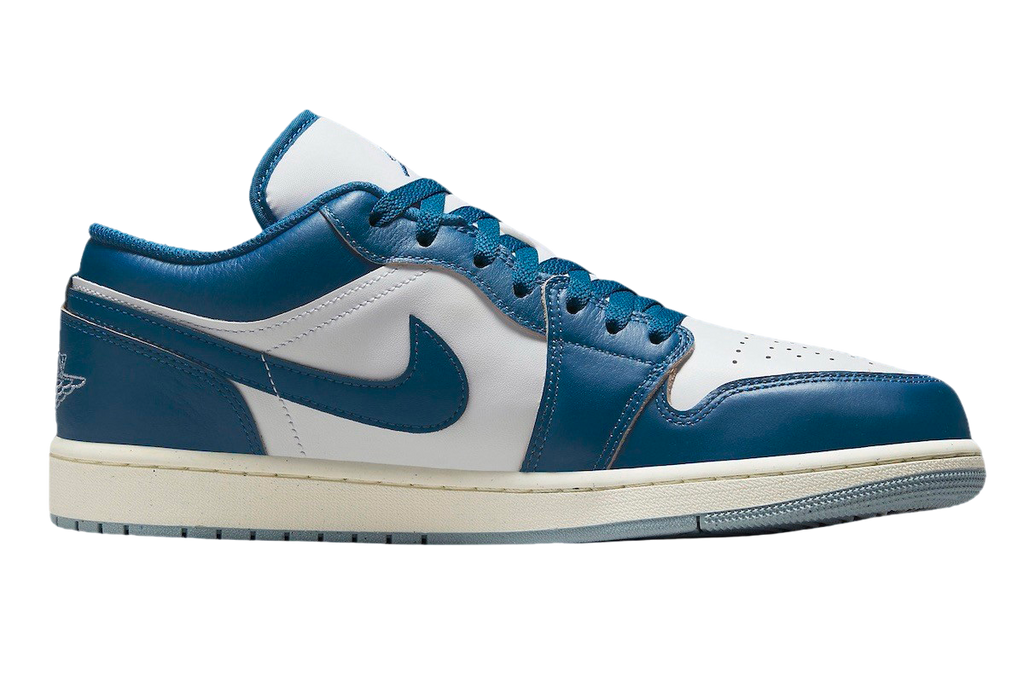 Air Jordan 1 Low SE White Industrial Blue - Image 3