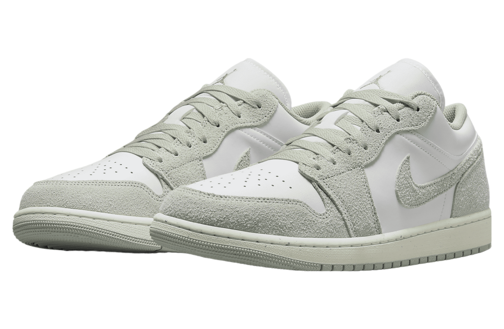 Air Jordan 1 Low SE White / Seafoam - Image 5
