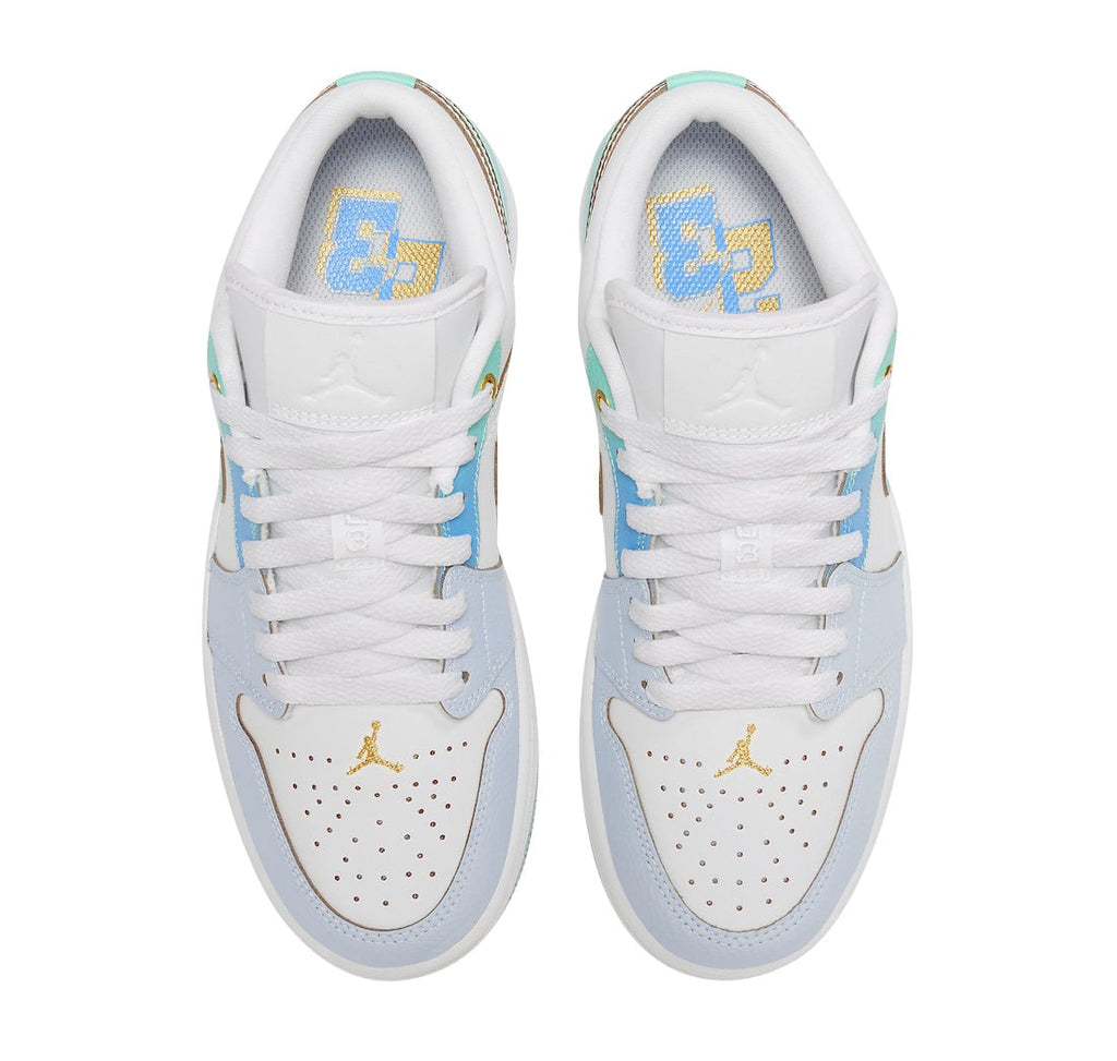 Air Jordan 1 Low SE WMNS Emerald Rise - Image 4