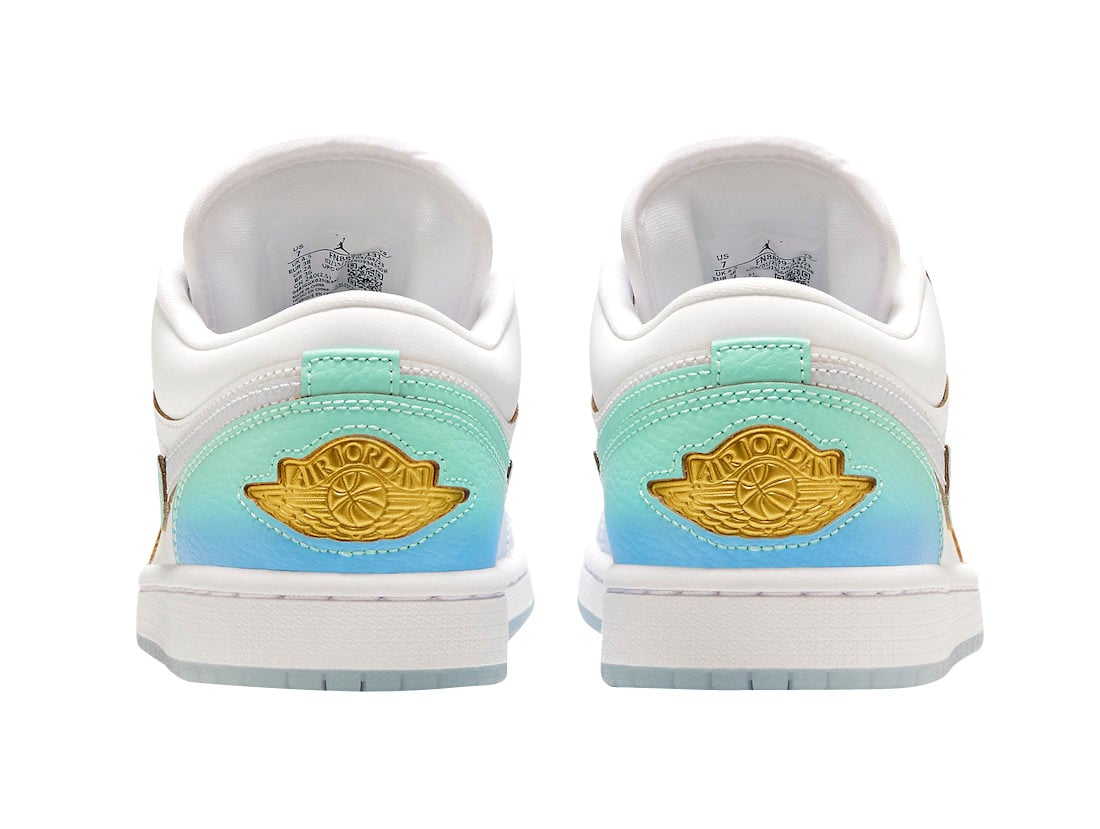 Air Jordan 1 Low SE WMNS Emerald Rise - Image 5