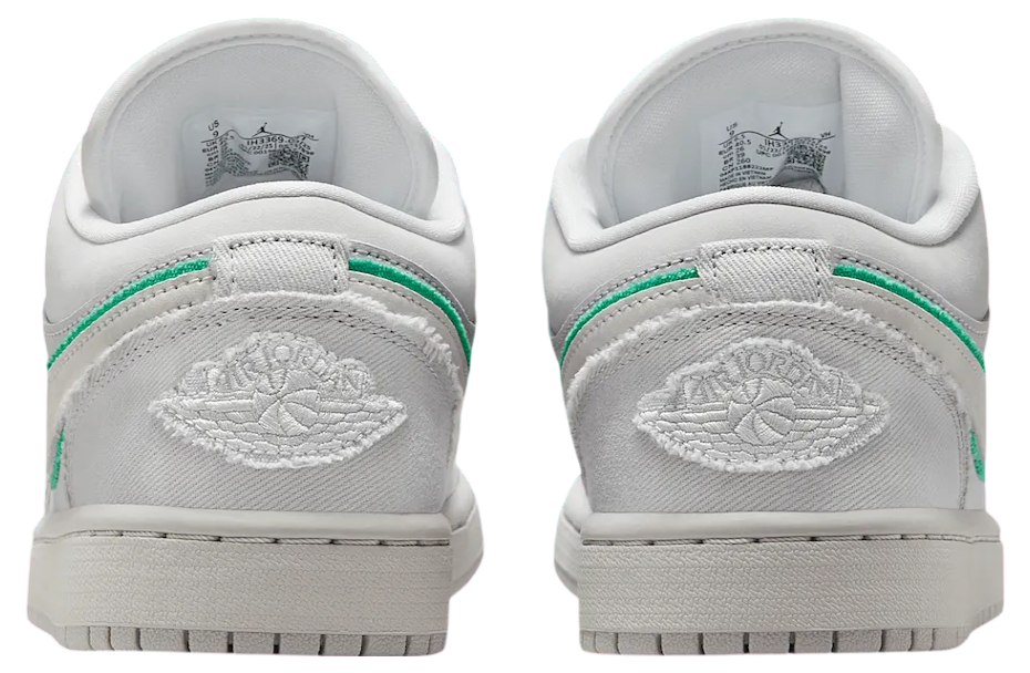 Air Jordan 1 Low SE WMNS Grey / Green - Image 5