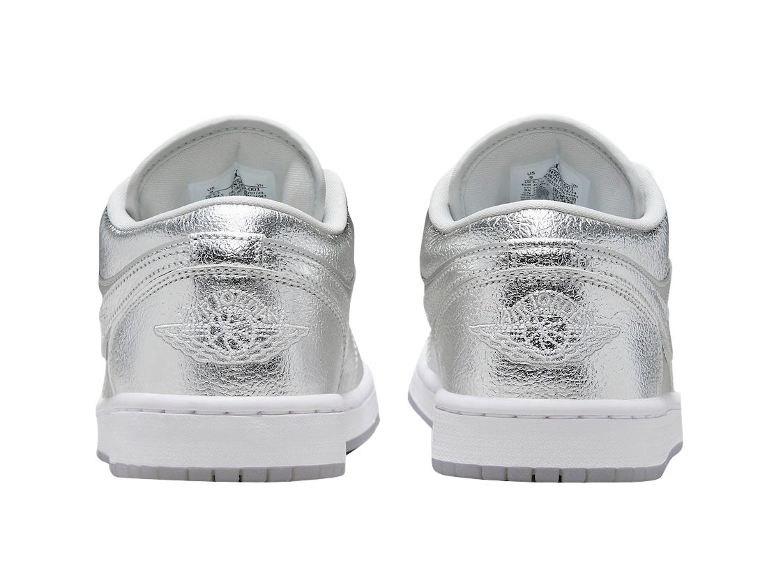 Air Jordan 1 Low SE WMNS Metallic Silver - Image 5