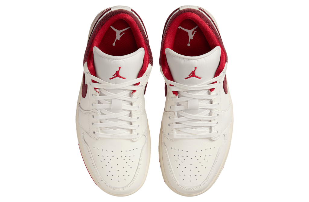 Air Jordan 1 Low SE WMNS Sail / Team Red - Image 4