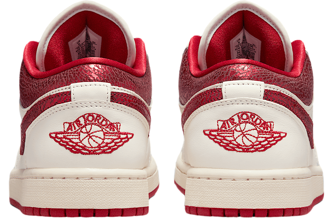 Air Jordan 1 Low SE WMNS Sail / Team Red - Image 6