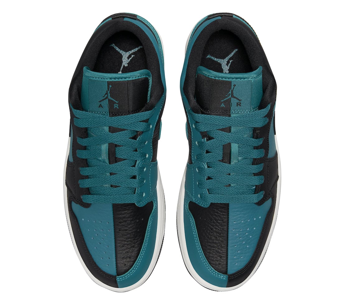 Air Jordan 1 Low Split Bright Spruce - Image 4