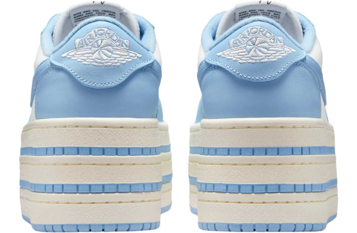 Air Jordan 1 Low Triple Stack Psychic Blue / White - Image 7