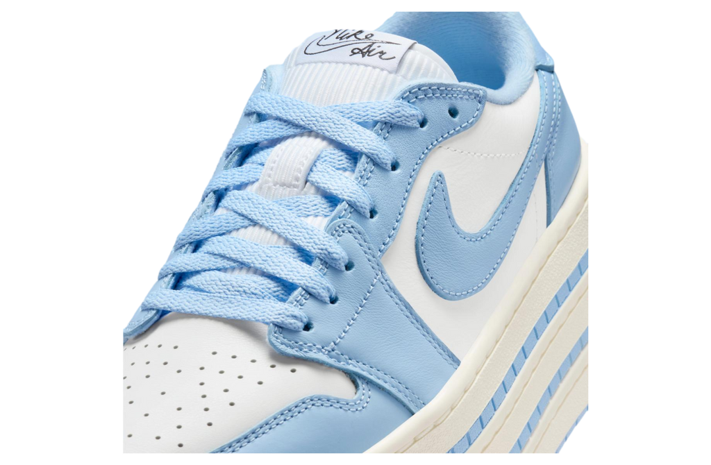 Air Jordan 1 Low Triple Stack Psychic Blue / White - Image 9