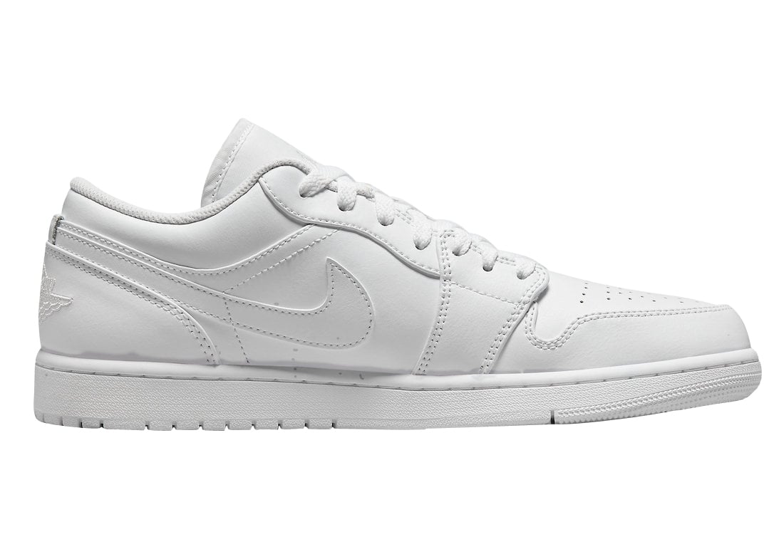 Air Jordan 1 Low Triple White - Image 3