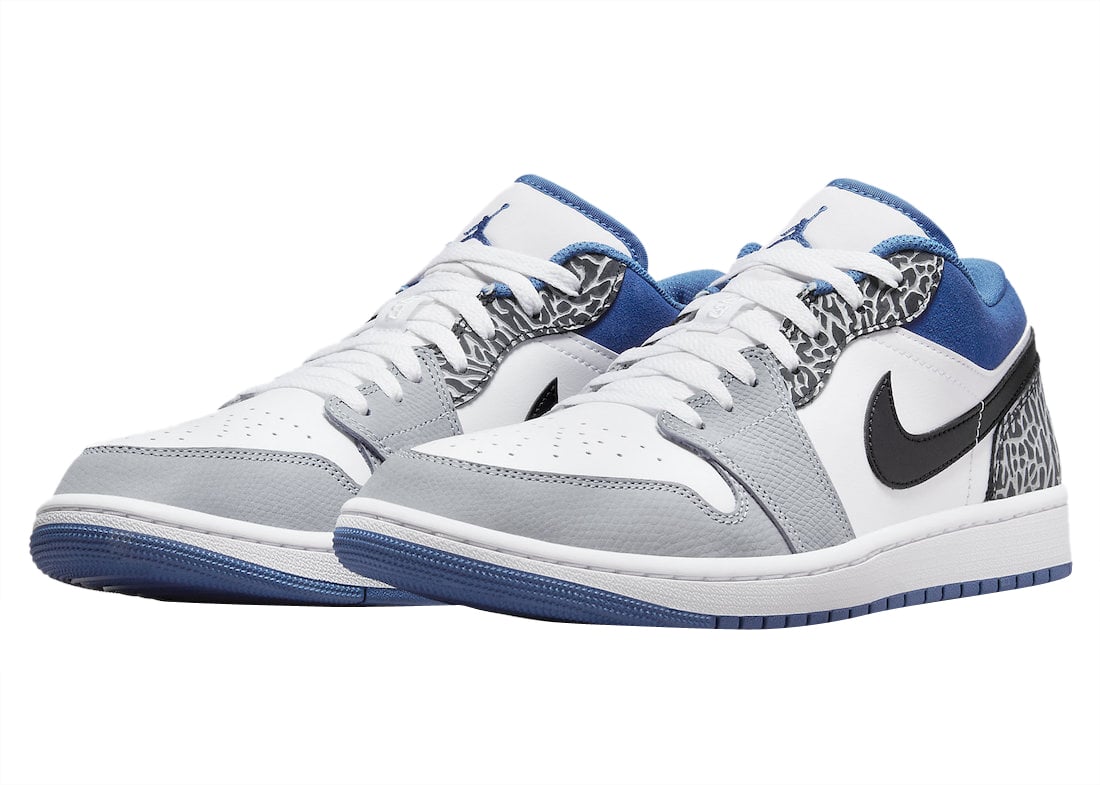 Air Jordan 1 Low True Blue - Image 2