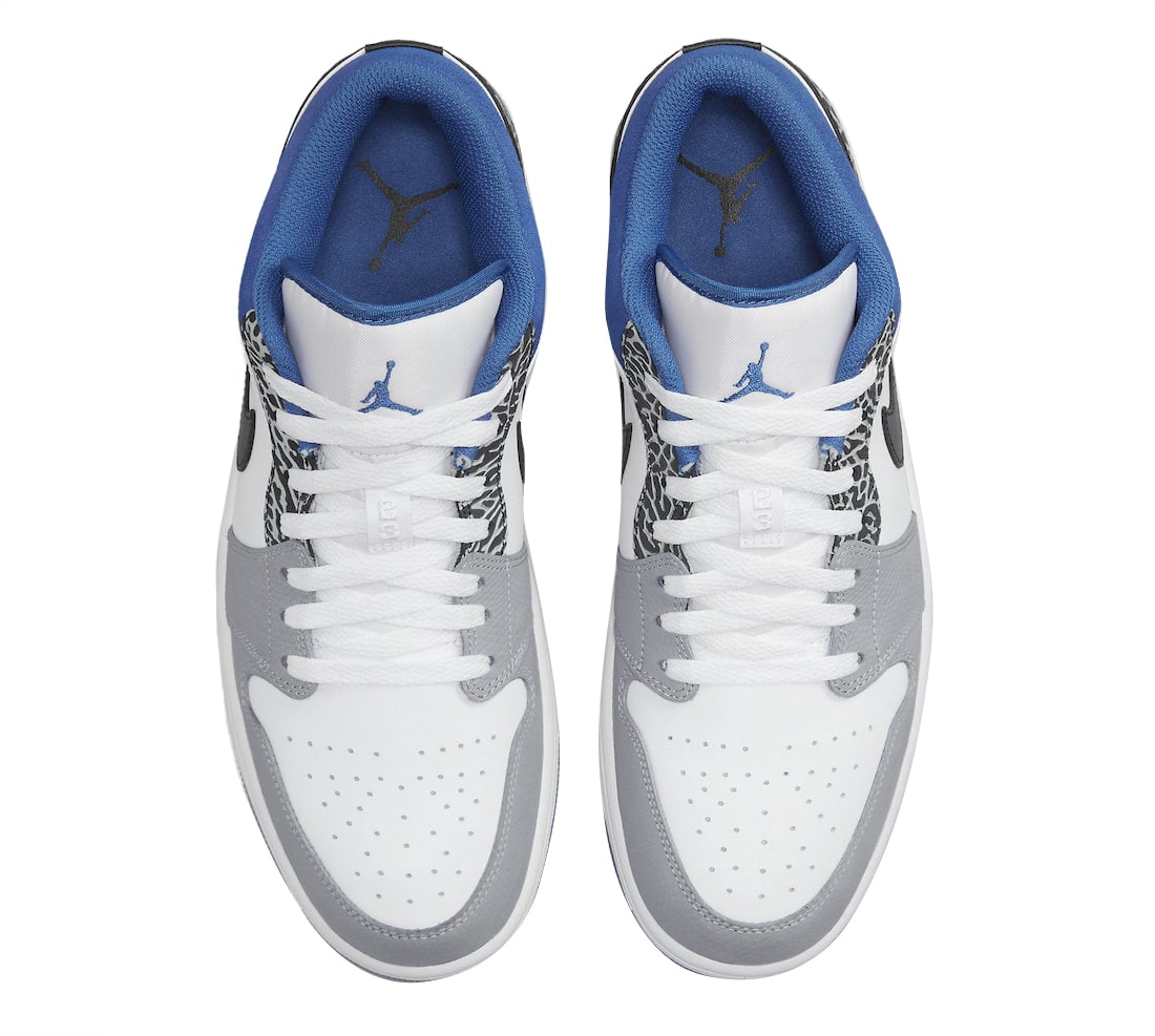 Air Jordan 1 Low True Blue - Image 4